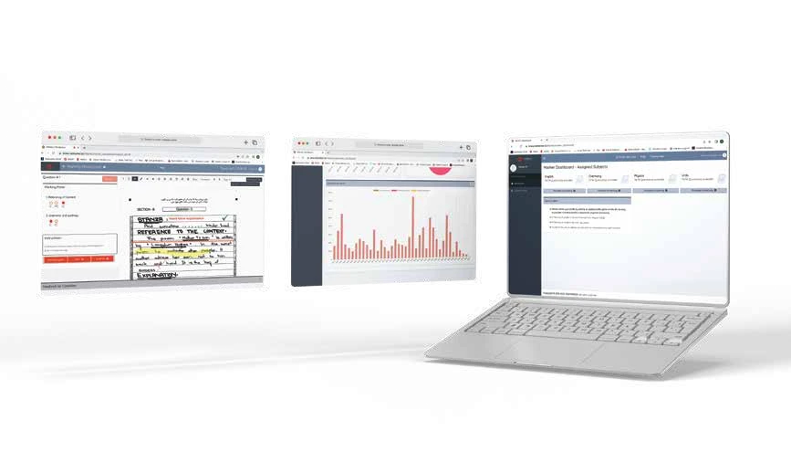 rMarker on-screen marking interface and analytics