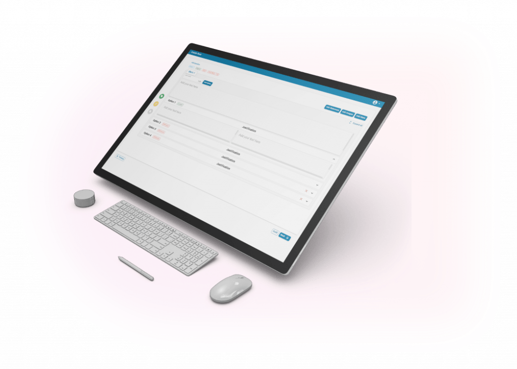 rTestGen product interface from the company profile