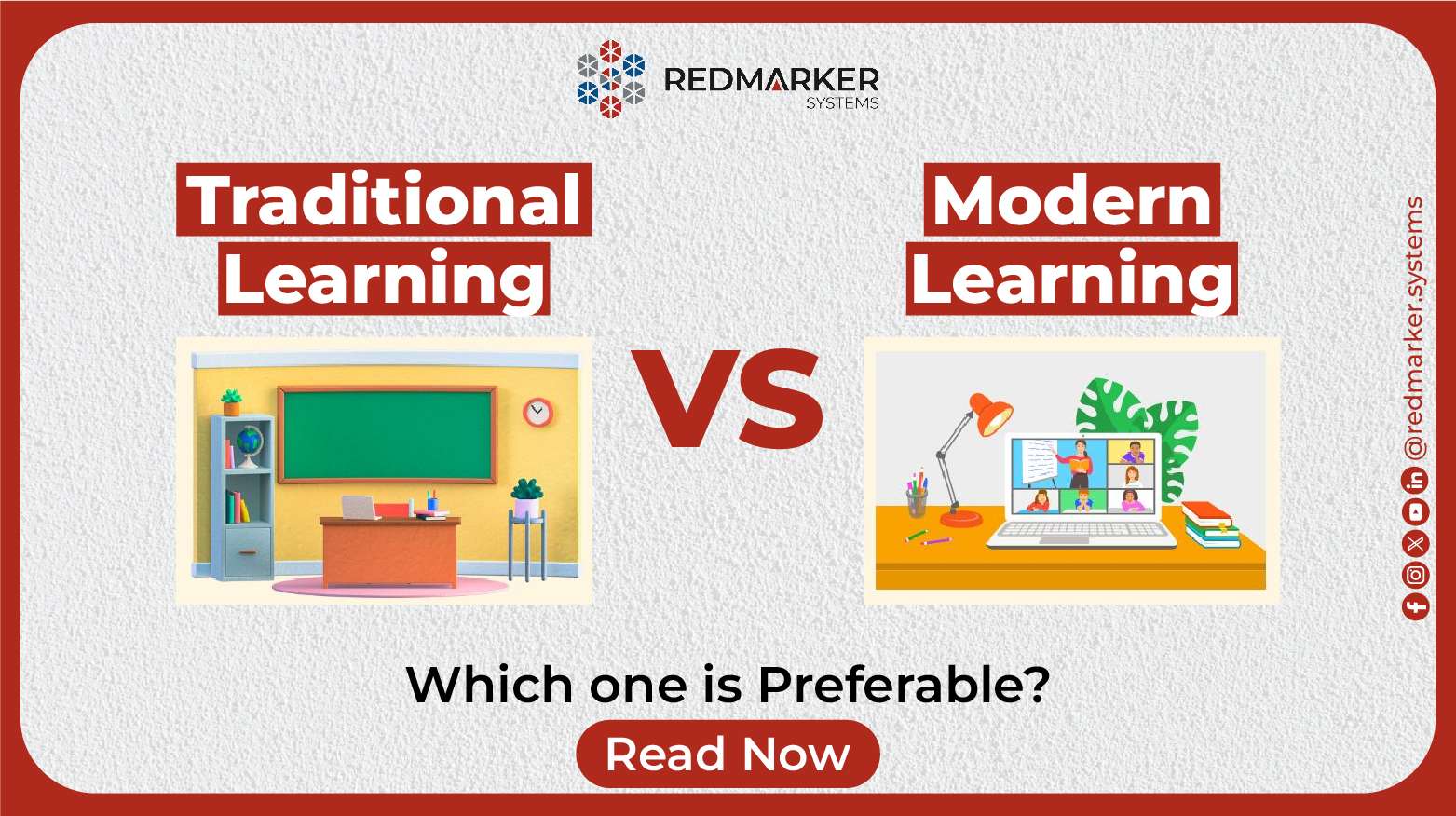 Traditional Learning vs Modern Learning