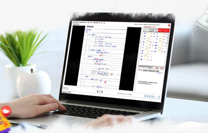 Image illustrating the importance of human expertise in e-marking, highlighting the role of technology like AI in educational assessments while emphasizing the irreplaceable value of human judgment in ensuring fairness and accuracy.